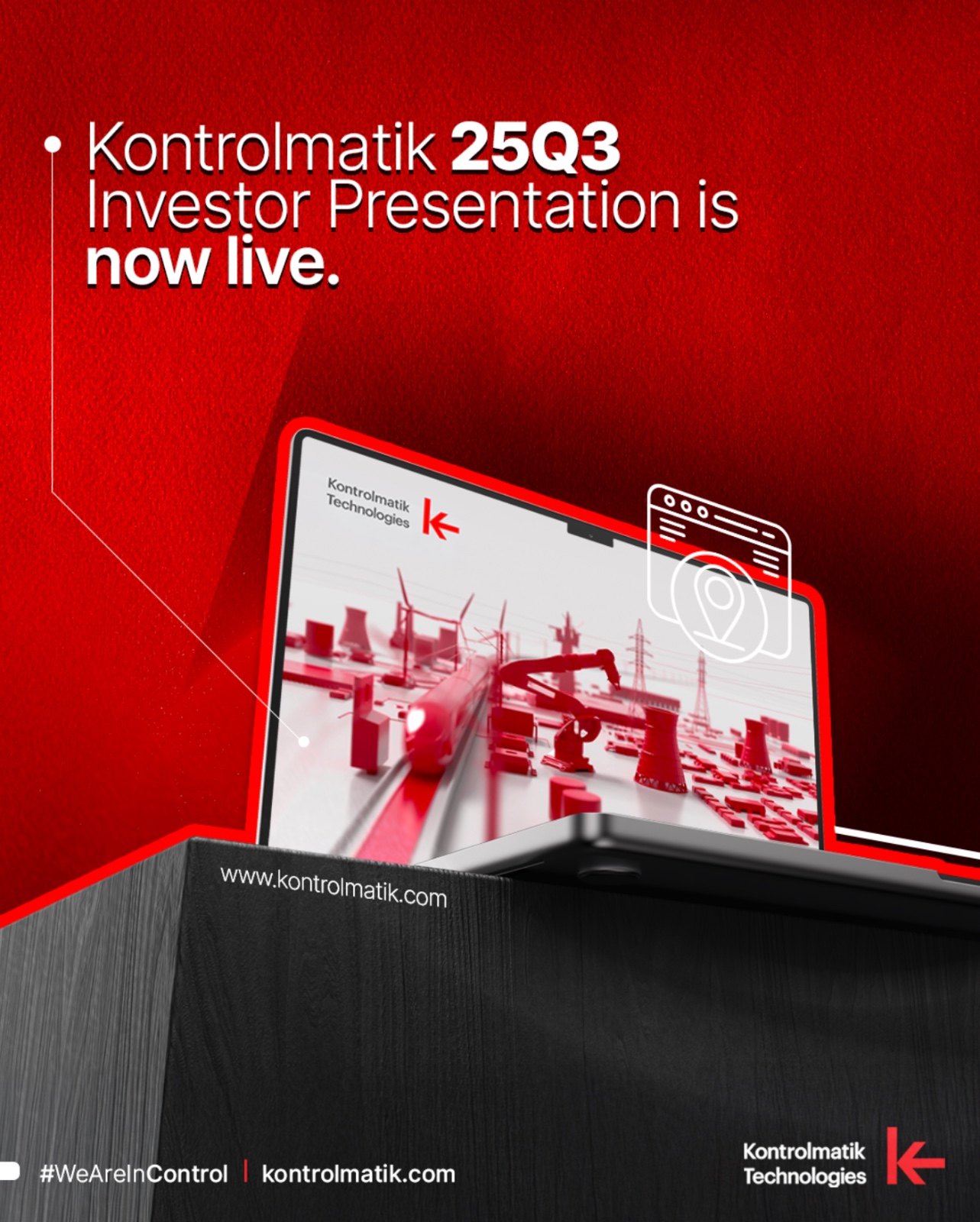 2025 / 3. Çeyrek Yatırımcı Sunumu Yayında