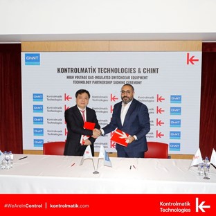 Kontrolmatik Teknoloji ve Chint Electric İş Birliği İmza Töreni